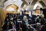 مراسم دعای عرفه در مسجد بزرگ خوزان خمینی‌شهر