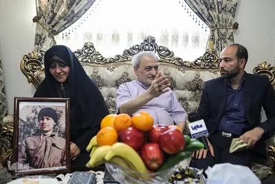 دیدار جامعه قرآنی با خانواده شهید اسماعیل میرزانژاد