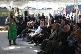 تعزیه در سبزه میدان بازار تهران
