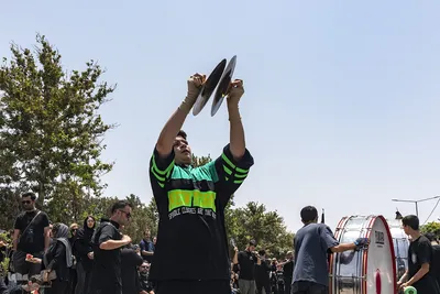 عزاداری عاشورای حسینی در کرج‎