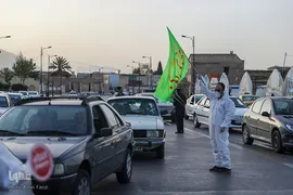 جشن ولادت امام زمان (عج) درحرم مطهر شاهچراغ (ع)