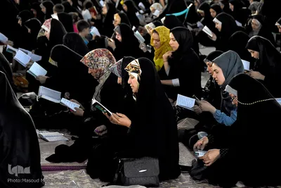 مراسم دعای عرفه در سمنان