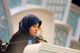 هفتمین شب مسابقات سراسری قرآن در بخش بانوان