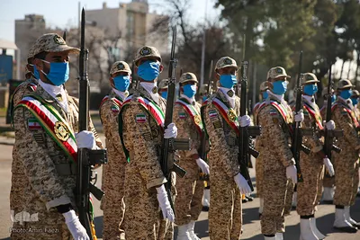مراسم تشییع و خاکسپاری شهید گمنام در شیراز