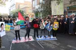 راهپیمایی گرامیداشت روز ۱۳ آبان در اهر