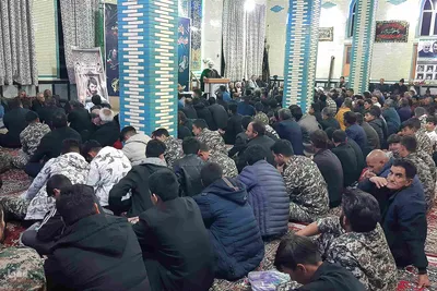 برگزاری مراسم محفل شهدای خدمت در روستای قشلاق شاهوردی اهر