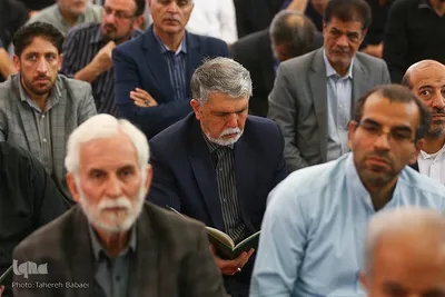 مراسم ترحیم حاجیه خانم فلسفی، همسر مرحوم آیت‌الله مصطفی مسجدجامعی