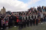 جشن نوروزگاه در تپه حسنلو نقده‎
