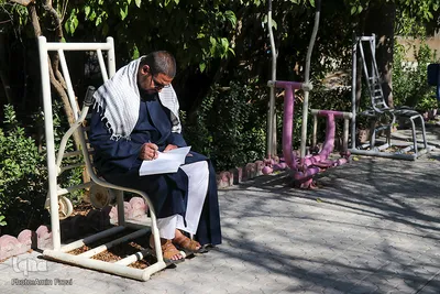 آیین عمامه گذاری طلاب حوزه علمیه منصوریه شیراز