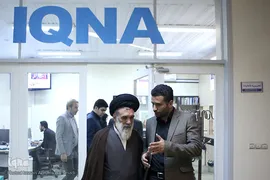 بازدید آیت‌الله سید احمد حسینی خراسانی، عضو خبرگان رهبری از ایکنا