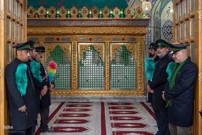 گرامیداشت روز امامزادگان در آستان امامزاده محمد کرج‎