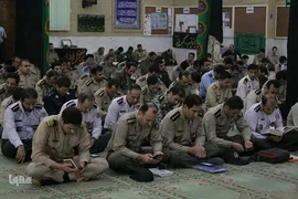 محفل انس با قرآن كريم در مركز آموزش عالی سازمان عقيدتی سياسی ارتش