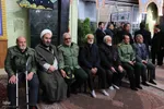 عطرافشانی و غبارروبی مزار شهدای وادی رحمت تبریز