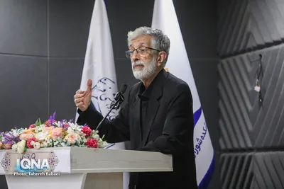 غلامعلی حدادعادل رئیس فرهنگستان زبان و ادب فارسی و عضو مجمع تشخیص مصلحت 