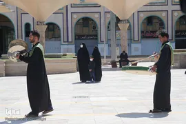 قم در عزای امام زین‌العابدین(ع)