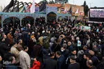 مراسم تشییع شهدای گمنام در سمنان