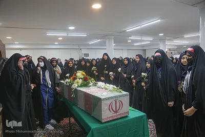 میزبانی دارالقرآن الکریم اصفهان از پیکر شهید گمنام