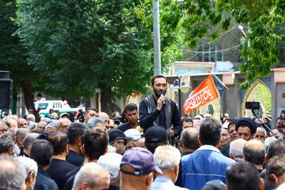 عزاداری خیابانی سالروز شهادت امام رضا(ع) در تبریز