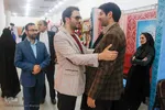 حامد شاکرنژاد قاری بین‌المللی قرآن 
و محمدامین صالحی نژاد معاون فرهنگی سازمان جهاد دانشگاهی خوزستان 