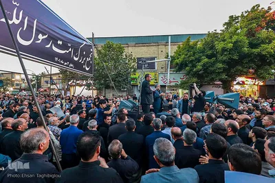 عزاداری رحلت پیامبر در زنجان