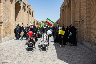 راهپیمایی نمادین «مادری مرز ندارد» در اصفهان