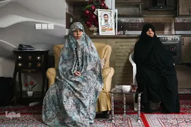 دیدار نمایندگان جامعه قرآنی با خانواده شهید حسین امیدواری