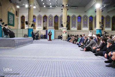 دیدار مداحان اهل‌بیت علیهم‌السلام