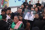 سوگواری اهالی شهرک سعدی در عزای رهبر شهید