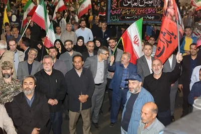 اجتماع دانشگاهیان تبریز در شب‌های اقتدار