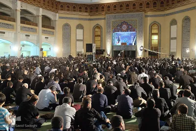 مراسم باشکوه شب بیست و یکم ماه مبارک رمضان در تبریز