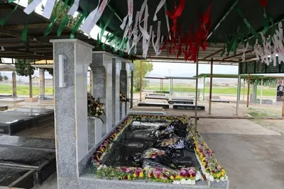 دیدار خانواده شهید سرافراز وطن، «مهدی بازگیر» رفت