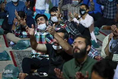 مناجات شبانه در حرم مطهر شاهچراغ(ع)‎