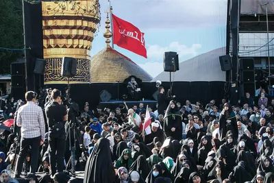 مراسم دعای عرفه در تهران