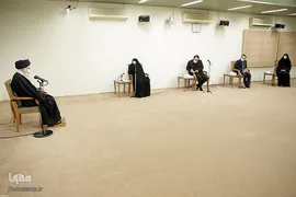 دیدار خانواده شهید فخری‌زاده با رهبر انقلاب