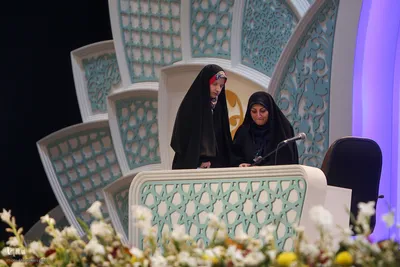 هفتمین شب مسابقات سراسری قرآن در بخش بانوان