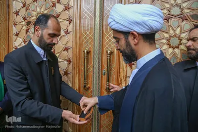 آیین بازگشایی ضریح حرم حضرت زینب خواهر امام رضا (ع)