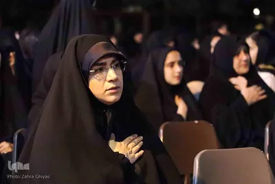 روضه‌خوانی در مسجد کبود تبریز