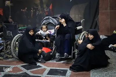 تردد زائران اربعین حسینی از مرز شلمچه