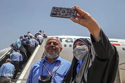 اعزام اولین گروه پرواز حجاج سرزمین وحی از شیراز‎‎