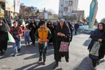 راهپیمایی ضد اسرائیلی و حمایت از پیروزی مقتدرانه جبهه مقاومت در شهرستان اهر