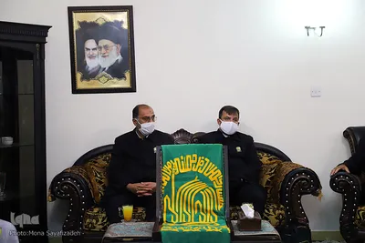 دیدار خدام رضوی با خانواده شهید علی هاشمی