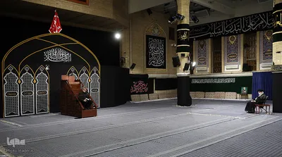 مراسم عزادای شام غریبان در حسینیه امام خمینی(ره)