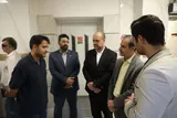 معاون صدا همراه با مدیران و پیشکسوتان رادیو به عیادت بهروز رضوی رفتند