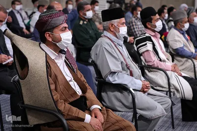 دیدار دست‌اندرکاران کنگره ملی شهدای عشایر با مقام معظم رهبری