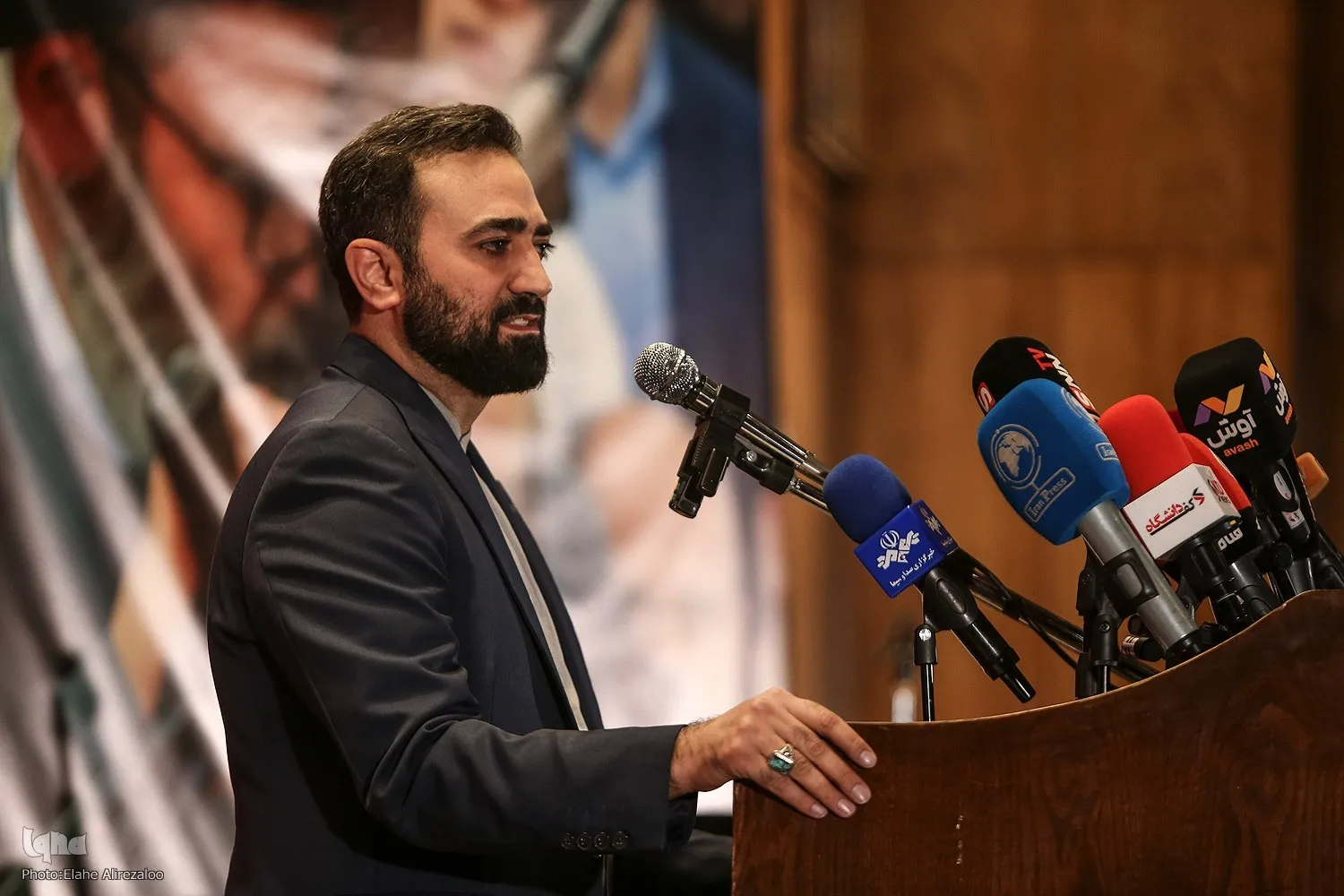 مراسم بزرگداشت شهید نصرالله و شهدای مقاومت در دانشگاه تهران برگزار شد
