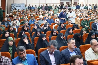 گزارش تصویری مراسم تکریم و معارفه فرمانده سپاه کربلای مازندران