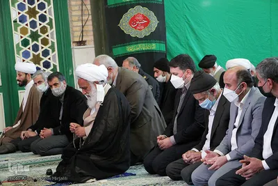 حضور فاطمی استاندار یزد در نماز جمعه شهر شاهدیه‎‎