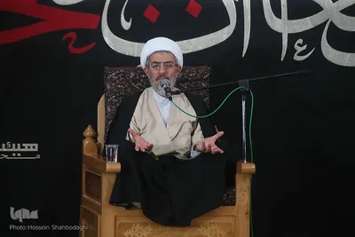 مراسم سوگواری هیئت هنر و رسانه قم