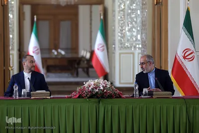 نشست خبری حسین امیرعبداللهیان، وزیر امور خارجه