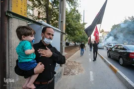 علم گردانی در شیراز‎